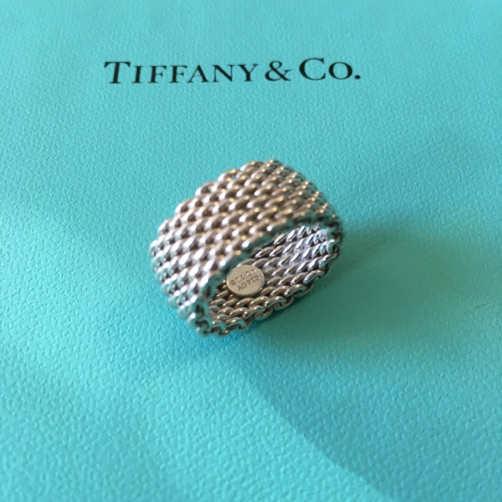 Tiffany & Co. Somerset Collection 'Mesh Ring'